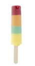 Isolated colorful icelolly Royalty Free Stock Photo