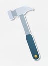 Isolated construction tool hammer icon