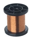 Isolated copper wire coil