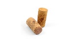 Isolated corks Royalty Free Stock Photo