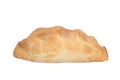 Isolated cornish pasty Royalty Free Stock Photo