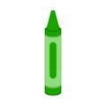 Isolated crayon icon