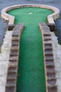 An Isolated Crazy Golf Hole