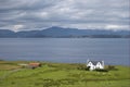 Isolated croft, Scotland Royalty Free Stock Photo