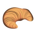 Isolated croissant product Royalty Free Stock Photo