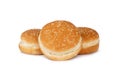 Isolated Crumpet Bread View