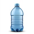 Isolated 3D rendering of a big water bottle, set against a plain background. Royalty Free Stock Photo