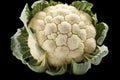 Isolated 3D Rendering of Fresh Cauliflower on Transparent Background, Generative Ai Royalty Free Stock Photo