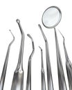 Isolated dentist tools 5