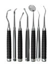 Isolated dentist tools 7