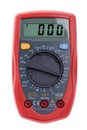 Isolated digital multimeter Royalty Free Stock Photo