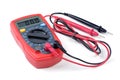 Isolated digital multimeter Royalty Free Stock Photo