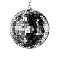 Isolated disco ball Royalty Free Stock Photo