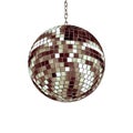 Isolated disco ball Royalty Free Stock Photo
