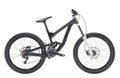 Isolated Downhill Mountain Bike for Gent In Black Color Royalty Free Stock Photo