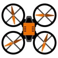 Isolated drone toy