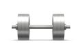 Isolated dumbbell for weightlifting, powerlifting.