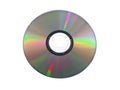 Isolated dvd disk Royalty Free Stock Photo