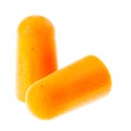 Isolated Earplugs Royalty Free Stock Photo