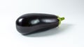 Isolated eggplant on white background Royalty Free Stock Photo