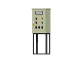 Isolated electrical cabinet on white background Royalty Free Stock Photo