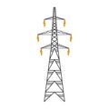 Isolated electrical tower