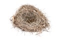 Isolated Empty Carolina Wren Bird Nest Royalty Free Stock Photo