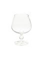 Isolated empty cognac glass, brandy snifter