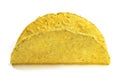 Isolated empty taco shell Royalty Free Stock Photo