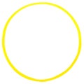 Yellow painted ring