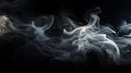 Whispers of Mist: Enigmatic White Smoke in Solitude