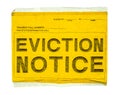 Isolated Eviction Notice