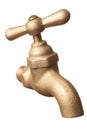 Isolated Faucet, Bathroom Accessory