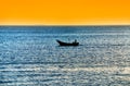 Isolated Fishing boat