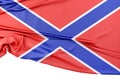 Isolated Flag of Novorossiya. 3D Rendering Royalty Free Stock Photo