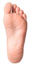 Isolated Foot Sole