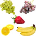 Isolated fresh fruit Royalty Free Stock Photo