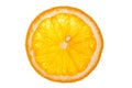 Isolated fresh juicy orange background Royalty Free Stock Photo