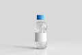 Fresh Water Bottle with Blank Label 3D Rendering Royalty Free Stock Photo