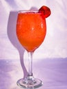 Tempting Frozen Strawberry Margarita Royalty Free Stock Photo