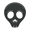 Isolated gas mask icon Royalty Free Stock Photo