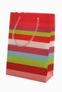 Isolated gift bag Royalty Free Stock Photo