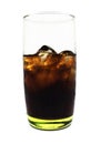 Isolated glass soda Royalty Free Stock Photo