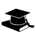 Isolated graduation icon Royalty Free Stock Photo