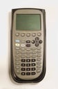 Isolated graphing calculator Royalty Free Stock Photo