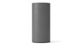 Isolated gray cylinder shape object render on white background mockup design Royalty Free Stock Photo