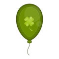 Isolated green balloon icon