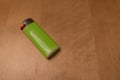 Isolated green lighter .