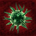 Isolated green virus