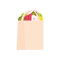 Isolated grocery bag icon Royalty Free Stock Photo